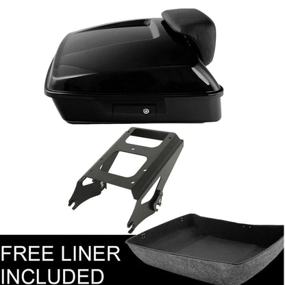 Trunk Pad Rack Chopped for Harley Street Glide 2009 to 2013