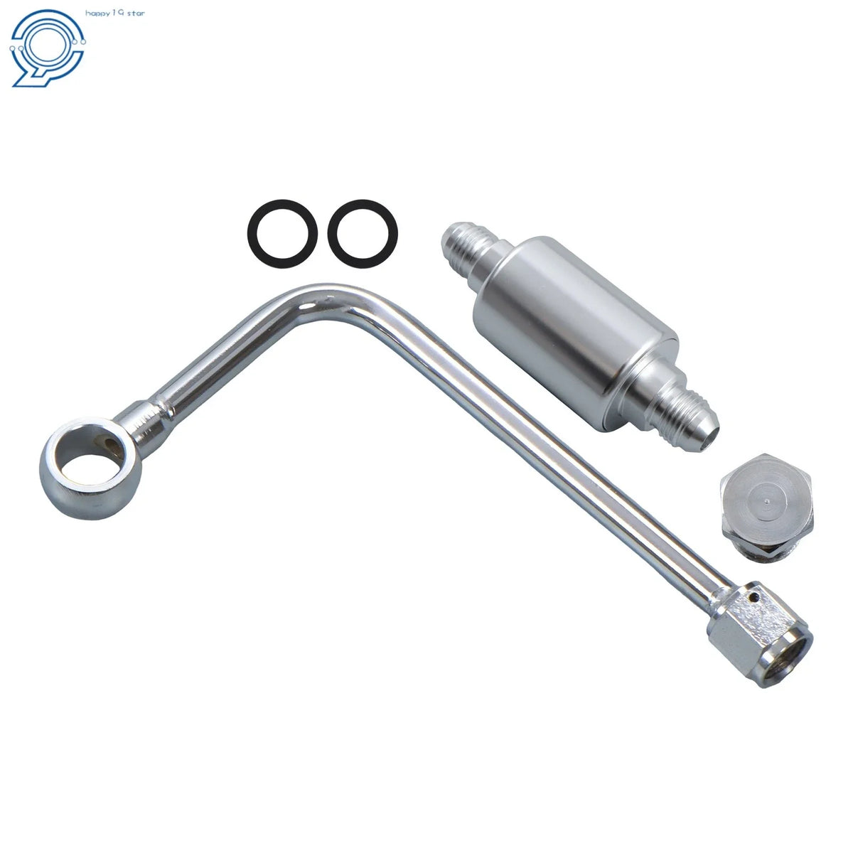 Single Feed Fuel Line Kit for Universal Applications (Stainless)
