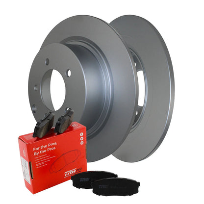 Rear Brake Kit with TRW Pads & 302mm Rotors for Chrysler Dodge Jeep