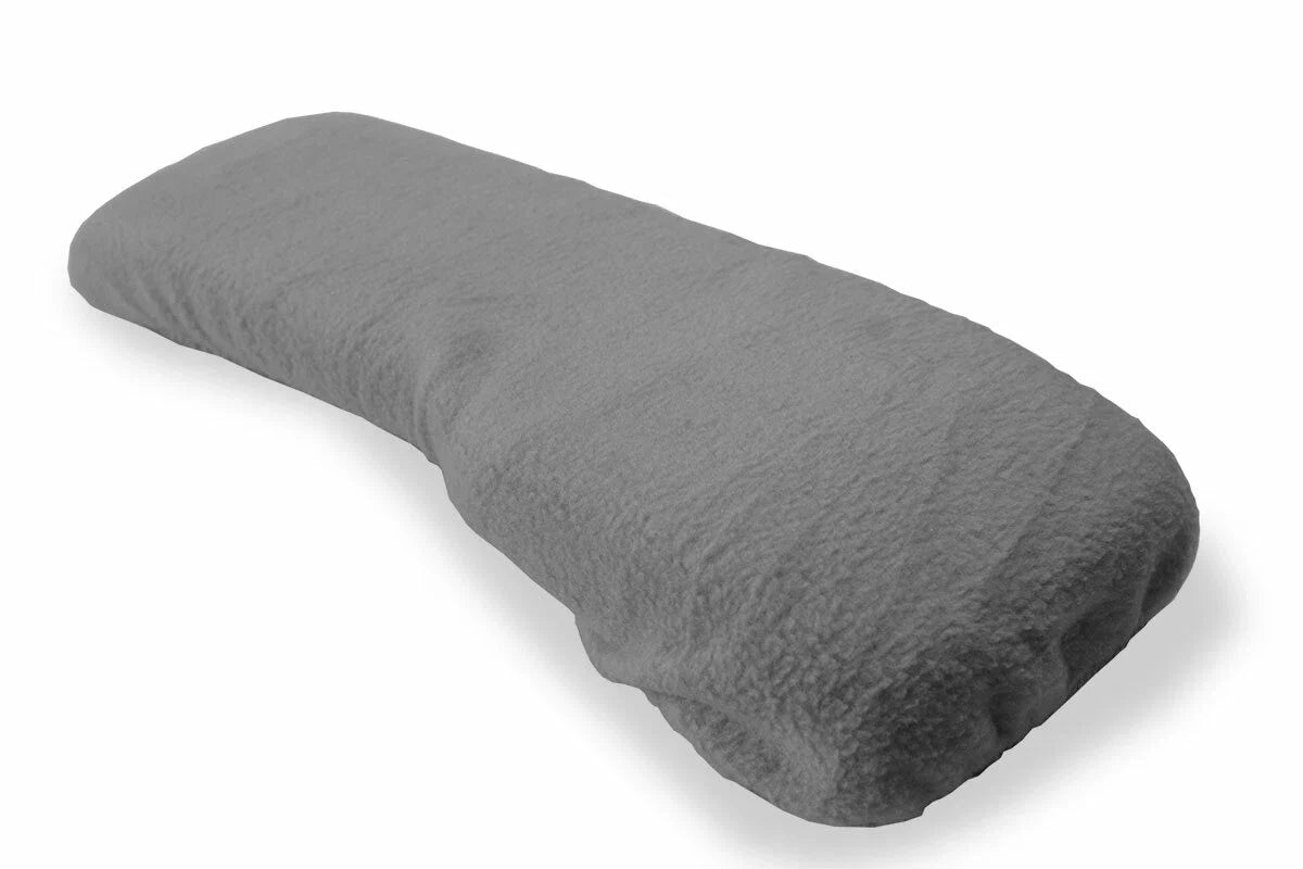 Fleece Console Lid Armrest Cover for Toyota Tacoma (2001–2004) Gray