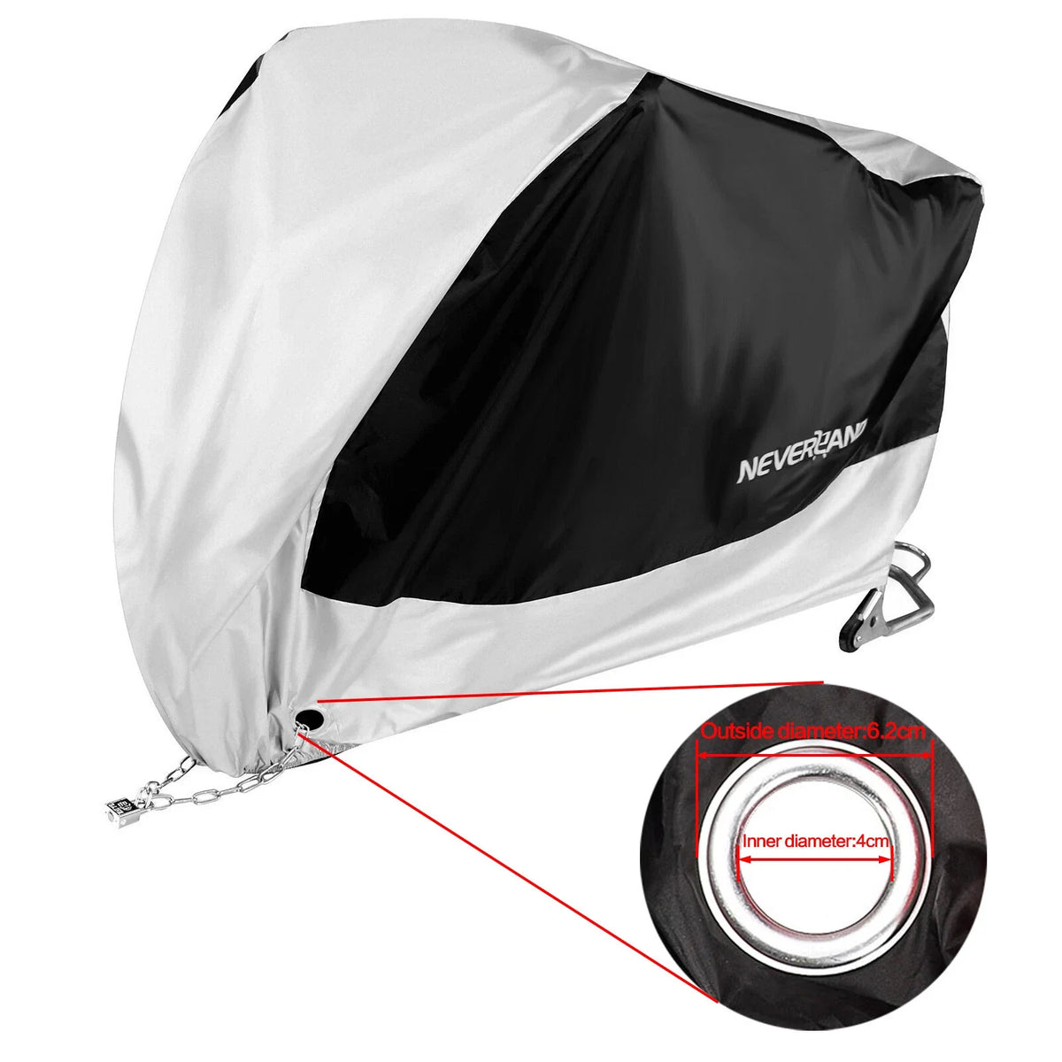 Motorcycle Cover - Waterproof M Size Fits All Makes and Models
