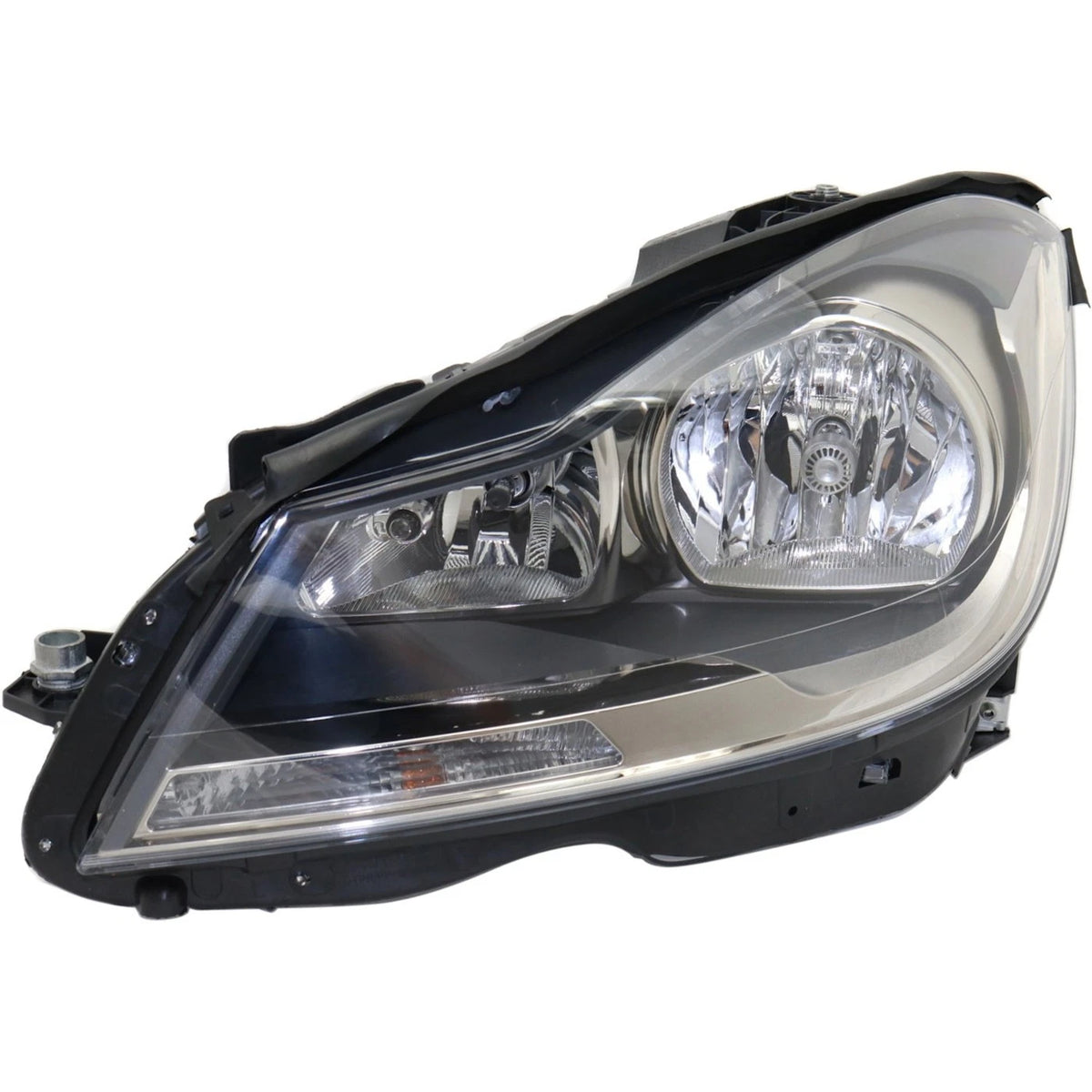 Headlight Set for Mercedes Benz C250 C350 C63 AMG (2012–2015) CAPA