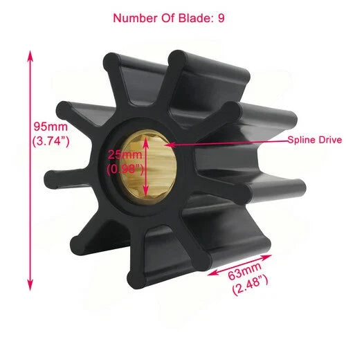 Impeller for Volvo Penta (21730344)