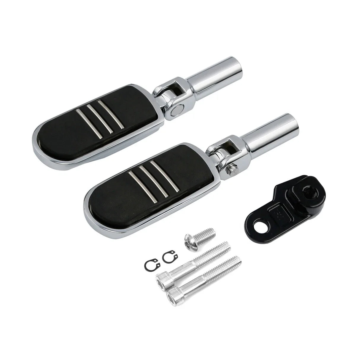 Rear Footpegs for Harley Softail (2012-2017) & Cross Bones (2008-2011)