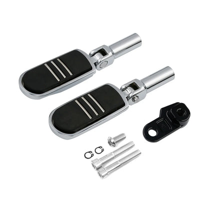 Rear Footpegs for Harley Softail (2012-2017) & Cross Bones (2008-2011)