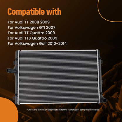 Aluminum Engine Radiator for Jetta/Passat/Eos VW 2006-2012 1K0121251DM