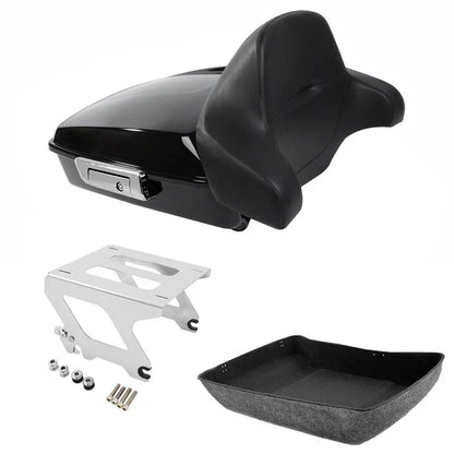 Chopped Trunk Backrest Pad for Sport Glide Harley (2018–2025)