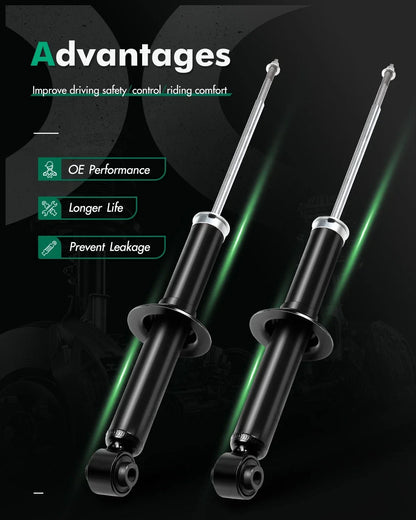 Shocks Absorbers Struts Pair for Chrysler Sebring 2.7L 2007–2010