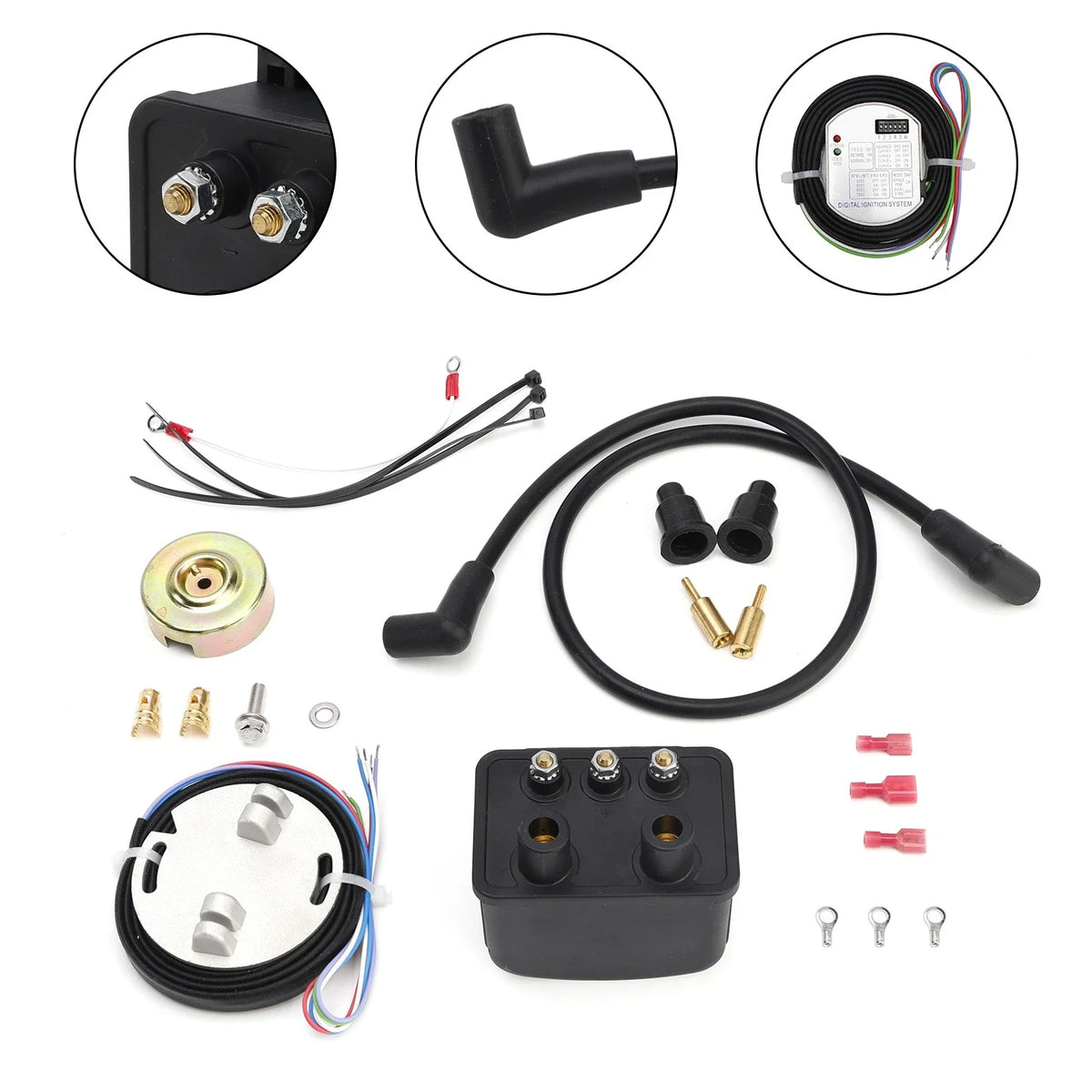 Double Fire Electronic Ignition Kit for Big Twin Models (1970–1999)
