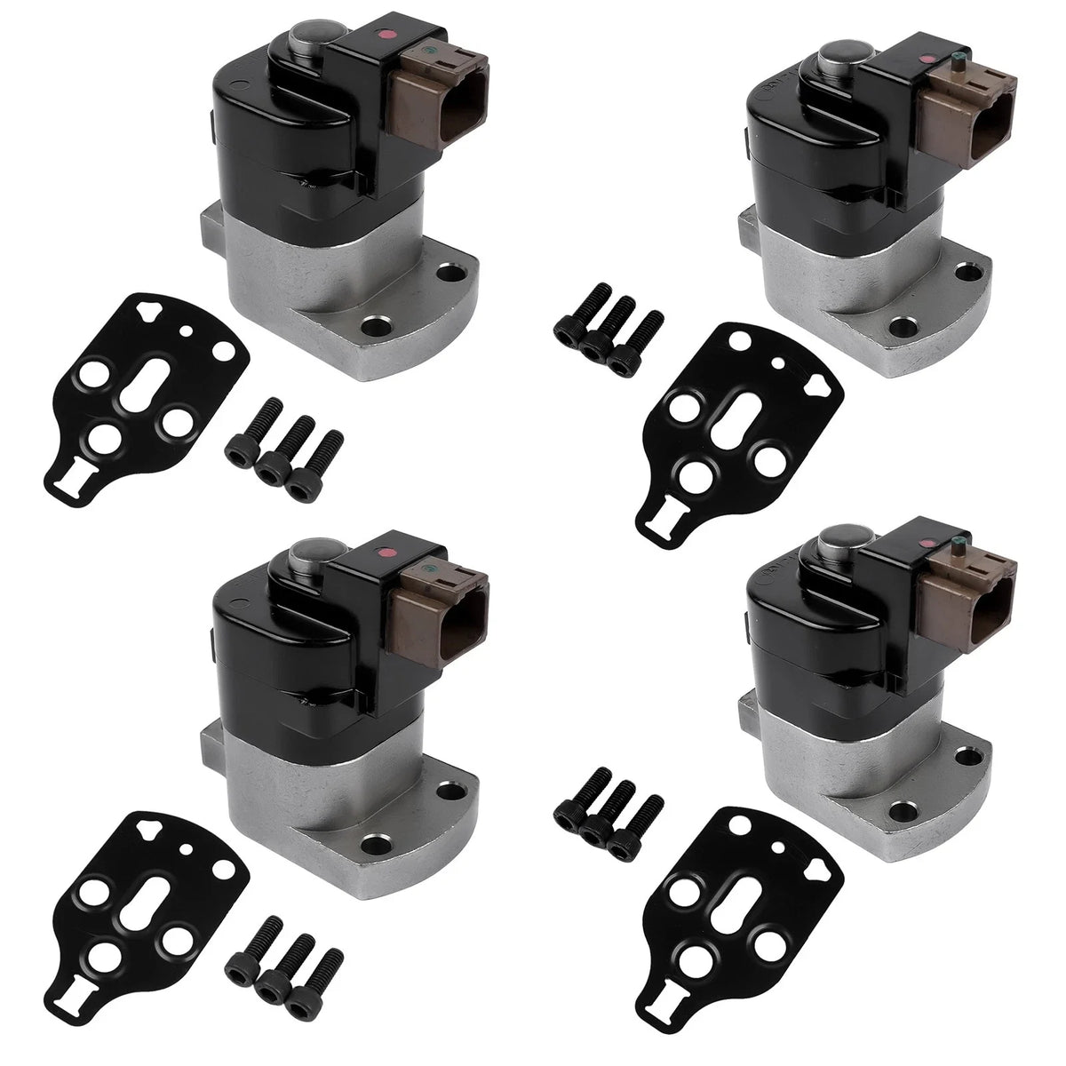 4-Pack Fuel Pump Metering Control Actuators for Cummins ISX ISX15 QSX15