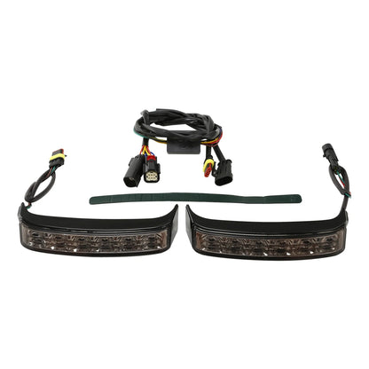 LED Saddlebag Run Brake Turn Light for Harley Road Electra Glide FLHT (2014–2024)