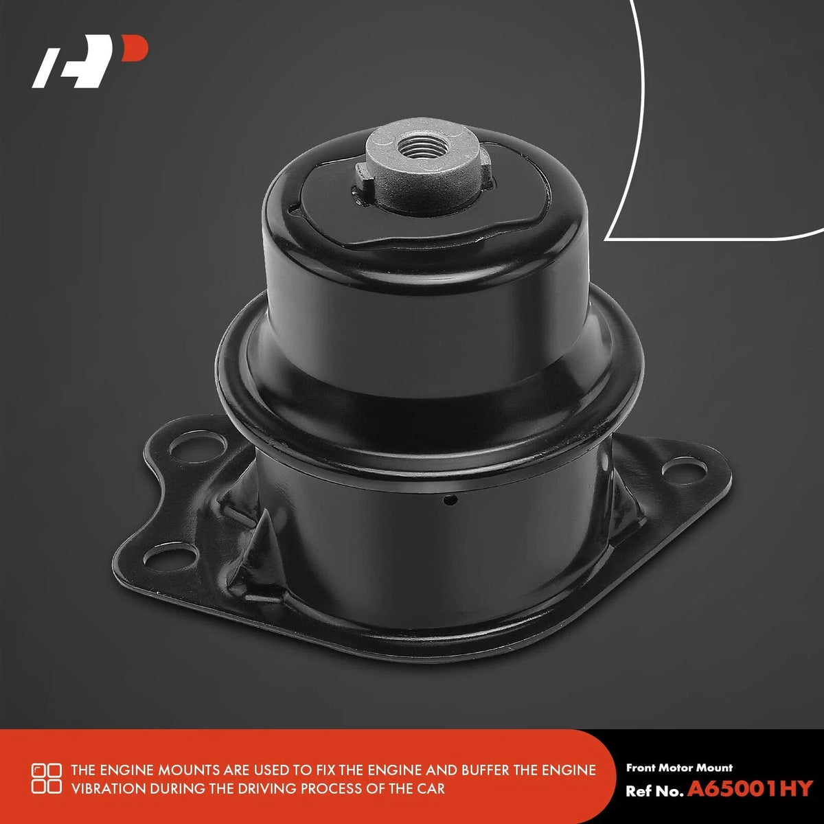 Engine Motor & Torque Strut Mounts - 2 Pack for Honda Fit (2009-2014)