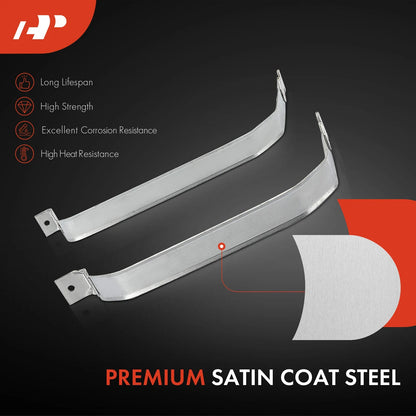 Fuel Tank Straps - 2X Steel for 2003-2004 Ford Expedition