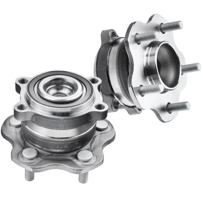 Rear Wheel Bearing & Hub Assembly 2X for Nissan Altima Murano (FWD)