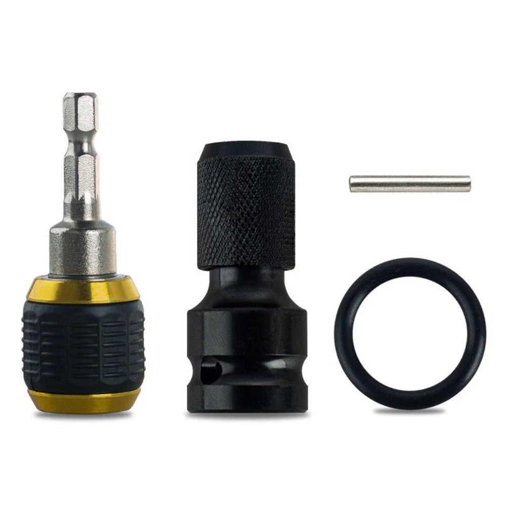 60mm Hex Shank Drill Chuck Adapter Quick Coupling 14 Bit Holder