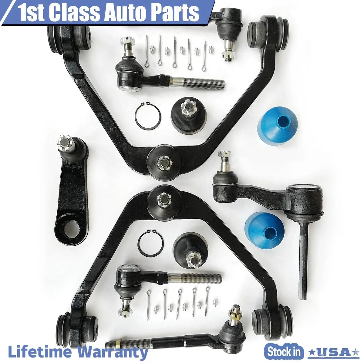 Front Suspension Control Arms Ball Joint Kit for Ford Expedition F-150 (1997–2003)