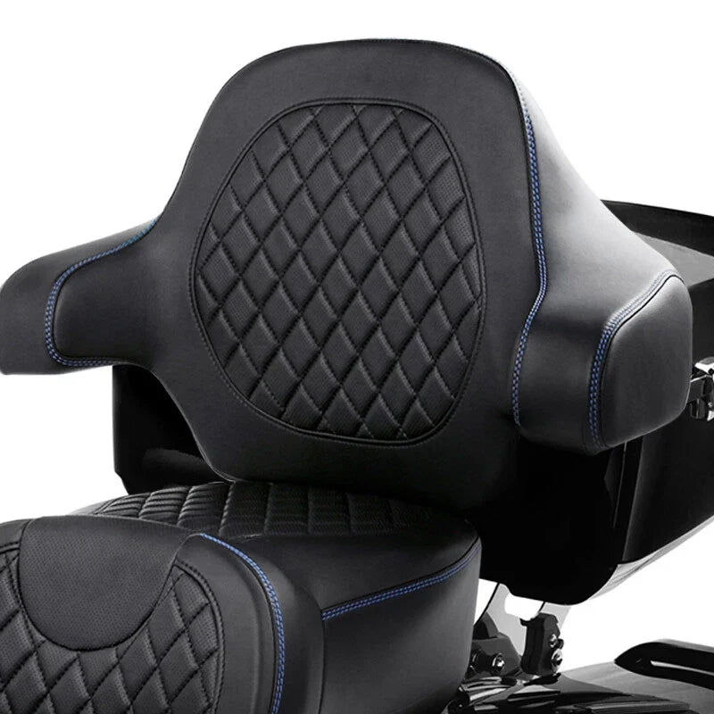 Passenger Backrest Pad for Harley Touring Models 2014-2025