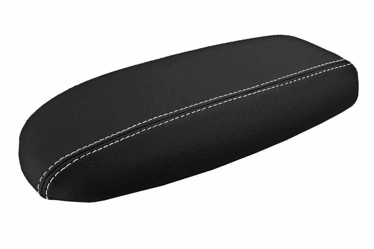 Console Lid Pull Over Cover for Ford Mustang (1994–2004) White Stitch
