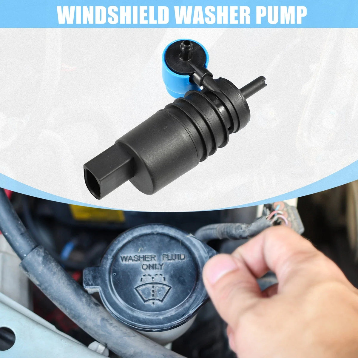 Windshield Washer Motor Pump for Volkswagen Passat (1990–1991)