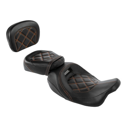 Backrest Pad for Touring Harley Electra Glide 2009-2023