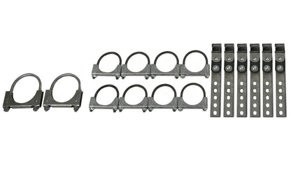 Dual Exhaust Kit 2.5" Flow FX Rear Exit for 2009–2013 Toyota Tundra