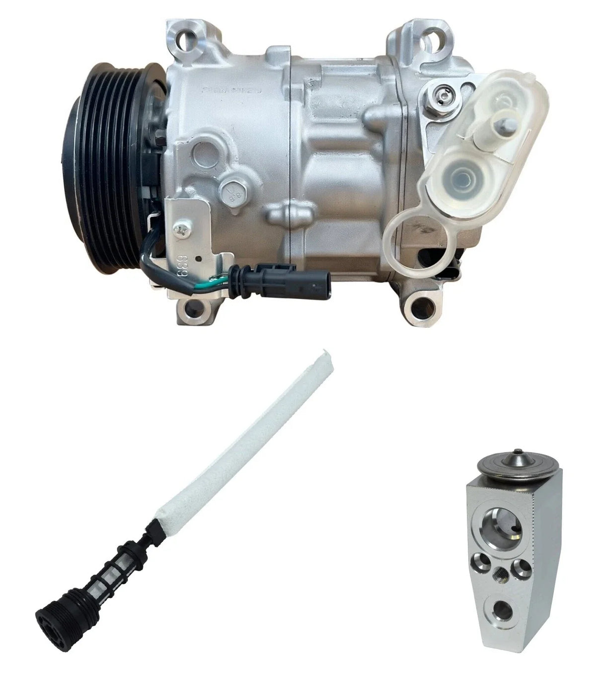 AC Compressor Kit Replacement for Chevrolet Silverado 3500 HD (2019–2019)