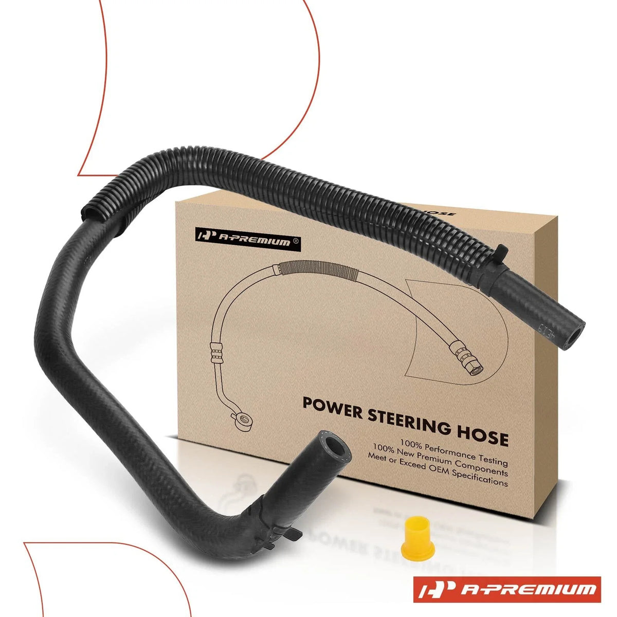 Power Steering Return Line Hose for Ford F-350 Super Duty