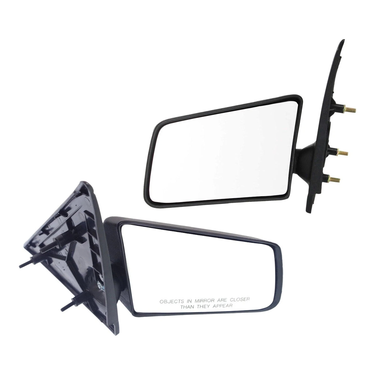 Manual Mirror Set of 2 for Chevrolet S10 (1994–2004) Standard Type Folding