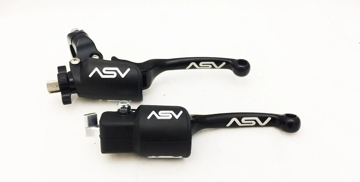 2X Front Brake Clutch Perch Levers for Raptor 700 (2006) - Dust Black