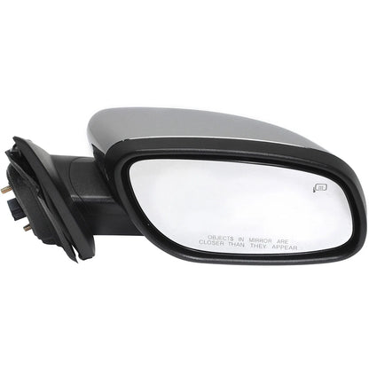 Set of 2 Heated Manual Folding Mirrors for Ford Taurus (2010-2011)