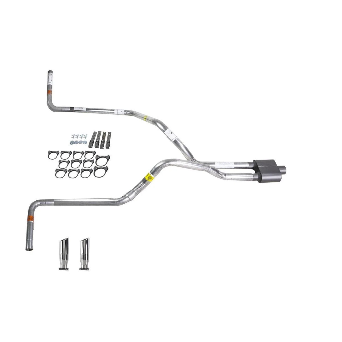 Dual Exhaust Muffler for Silverado 1988–1995 with Side Exit Tip