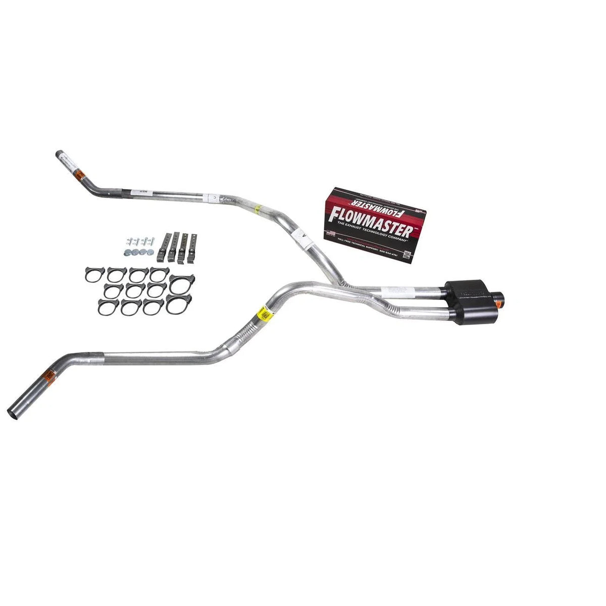 Flowmaster Super 10 Dual Exhaust 2.5" Pipe for Ram (2004–2006)