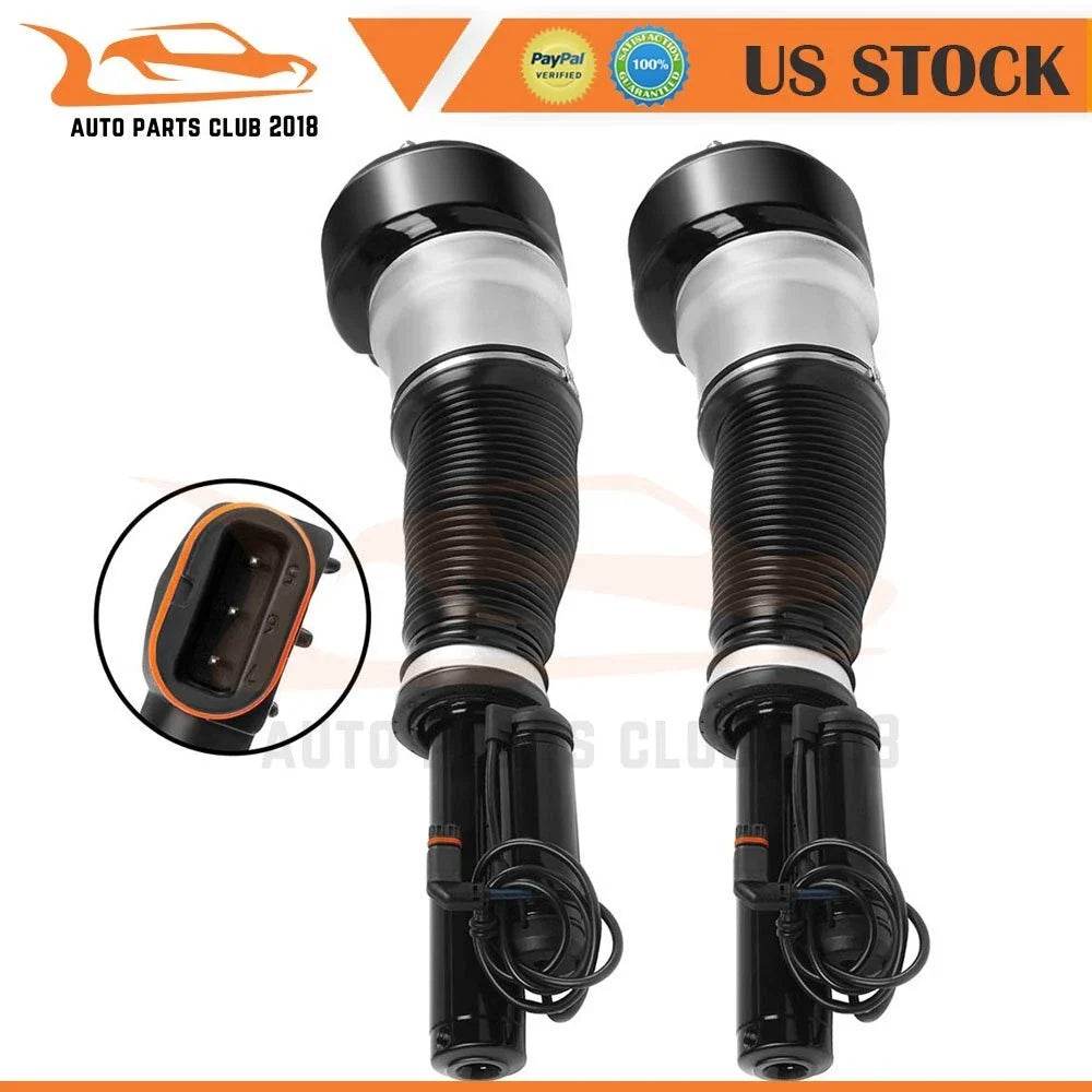 Pair Front Air Suspension Struts for Mercedes W221 S-Class (2007–2013)