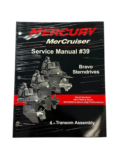 Transom Assembly for Mercury Sterndrive 90-865612040 (1990)