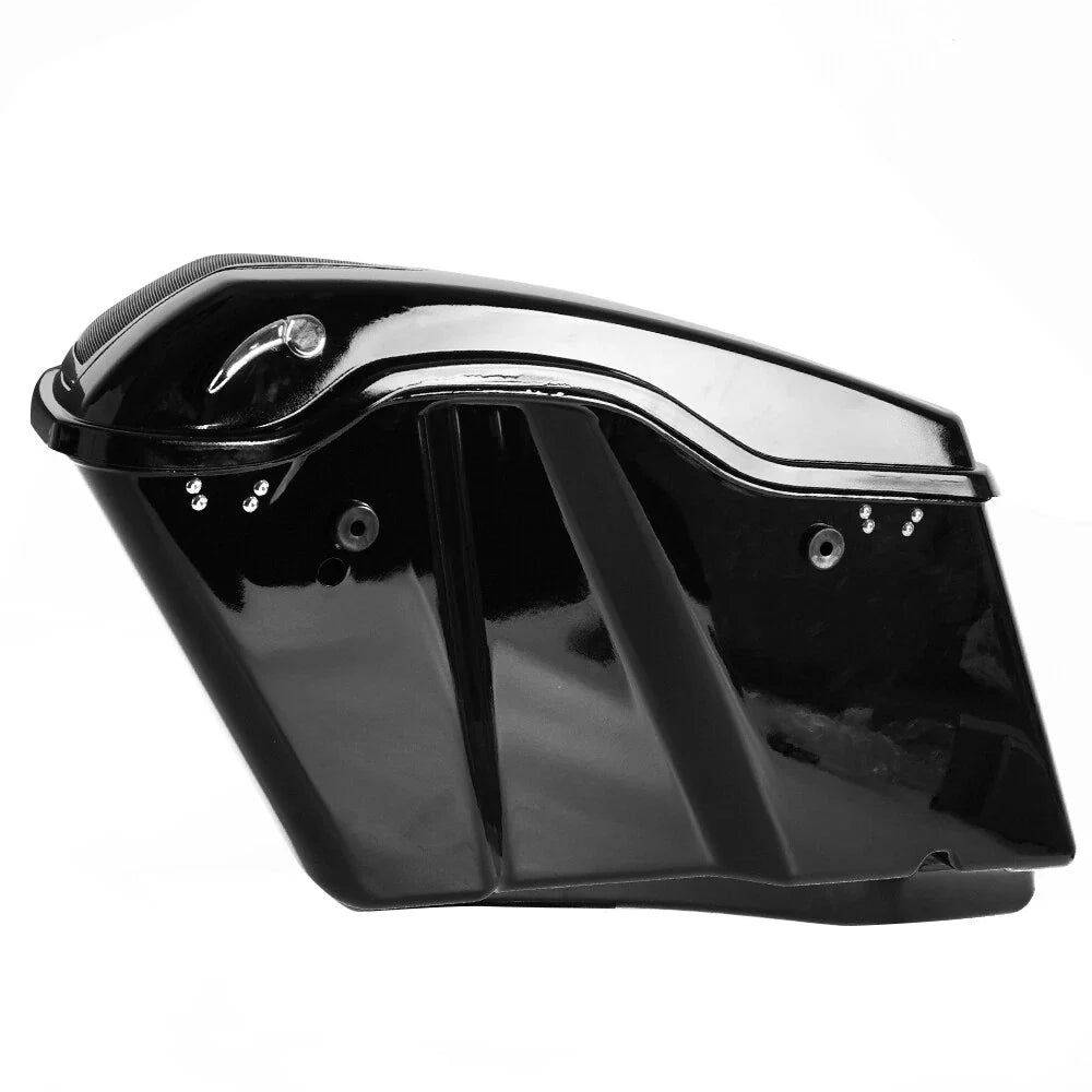 Extended 4" Hard Saddlebags with 5x7" Speaker Lid for Harley CVO 2014–2023