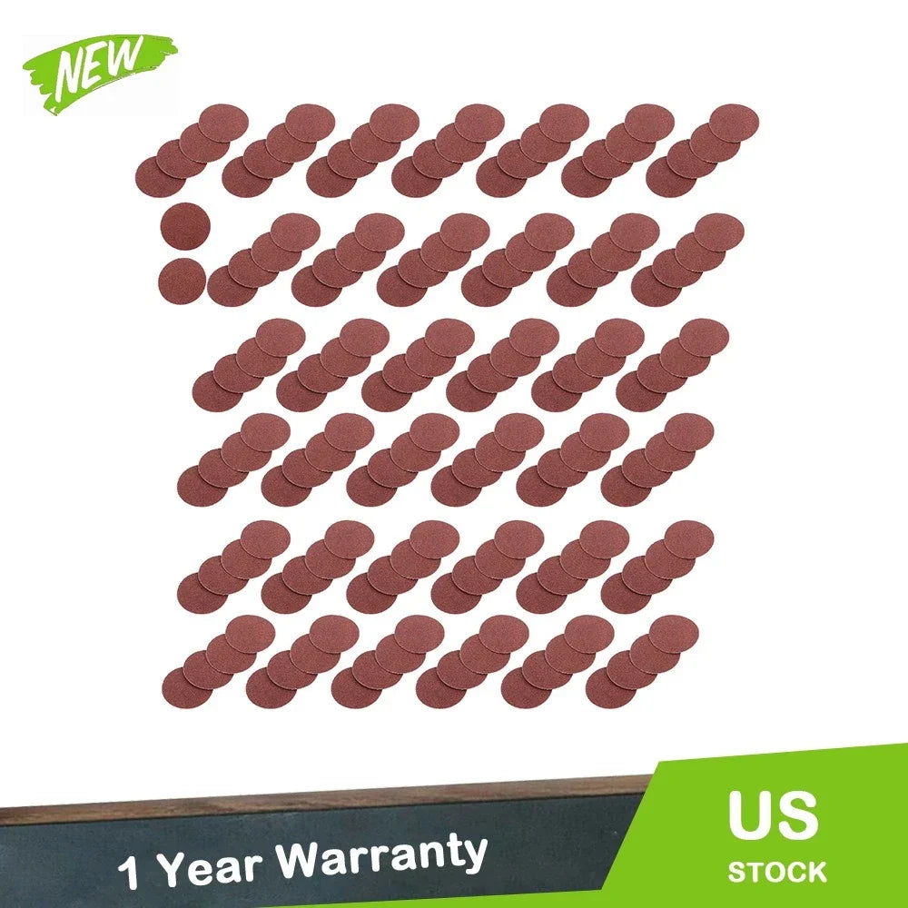 Set of 150 80 Grit Sanding Discs for Die Grinder 2 Inch