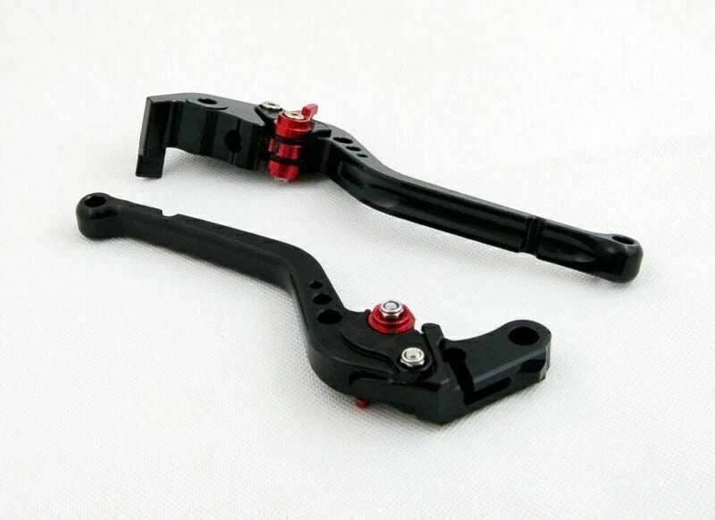 Black T9 Long Brake Clutch Levers Set for Honda CBR954RR 2002-2003 & CBR600RR