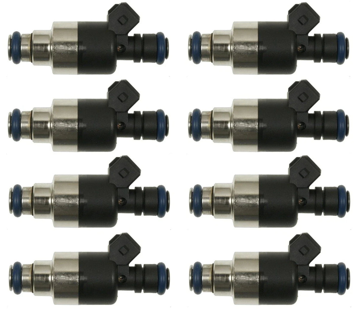 Set of 8 Fuel Injectors for Chevy B7 C2500 P30 C3500HD GMC K2500 (1990–1999)