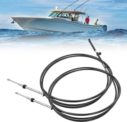 Throttle Control Shift Cables (2X) for Mercury Mariner Gen I Outboard