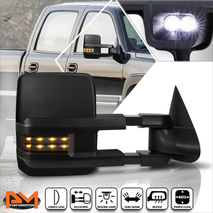 Heated Towing Mirror with Smoked LED Signal for Silverado/Sierra 2003-2007