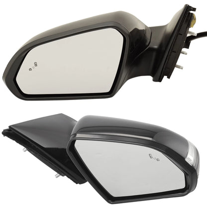 Set of 2 Heated Mirrors for Hyundai Sonata