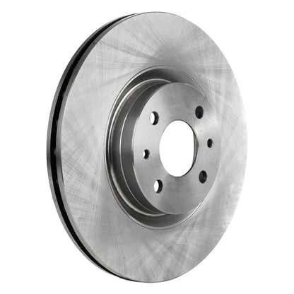 Solid Front Brake Rotor Left/Right for Fiat 500 (2012–2019)
