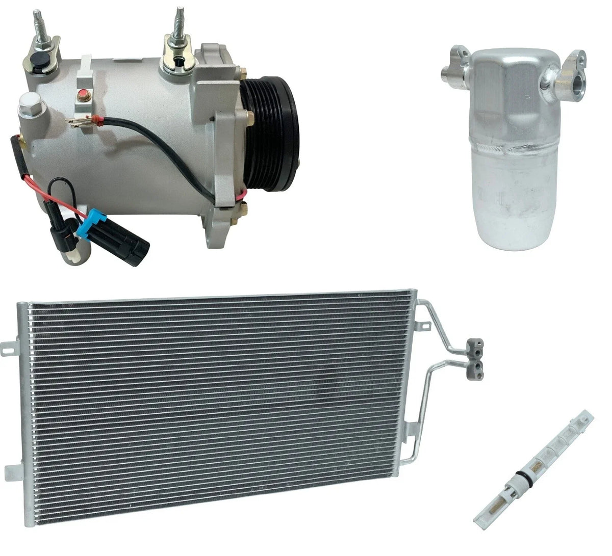 AC Compressor Kit with Condenser for Cadillac Deville 4.6L (2003–2005)