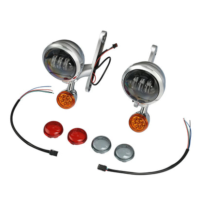 4.5" Auxiliary Fog Light Bracket for Harley Electra Glide (2007–2023)