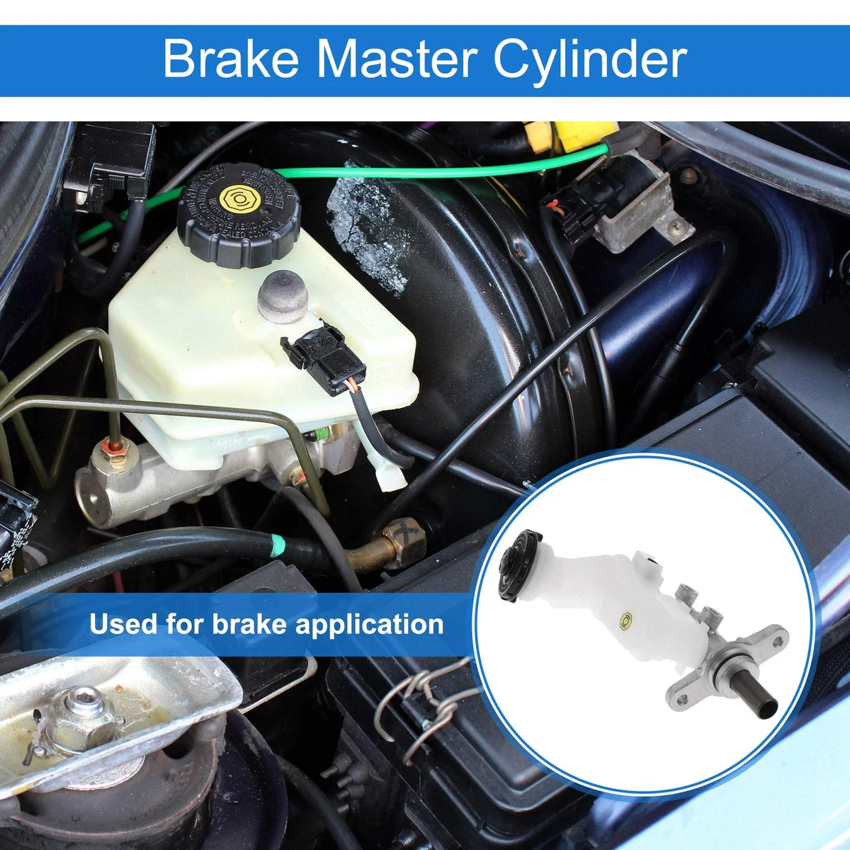 Brake Master Cylinder with Reservoir No. 46100T7JH02 for Honda HR-V (2016–2019)