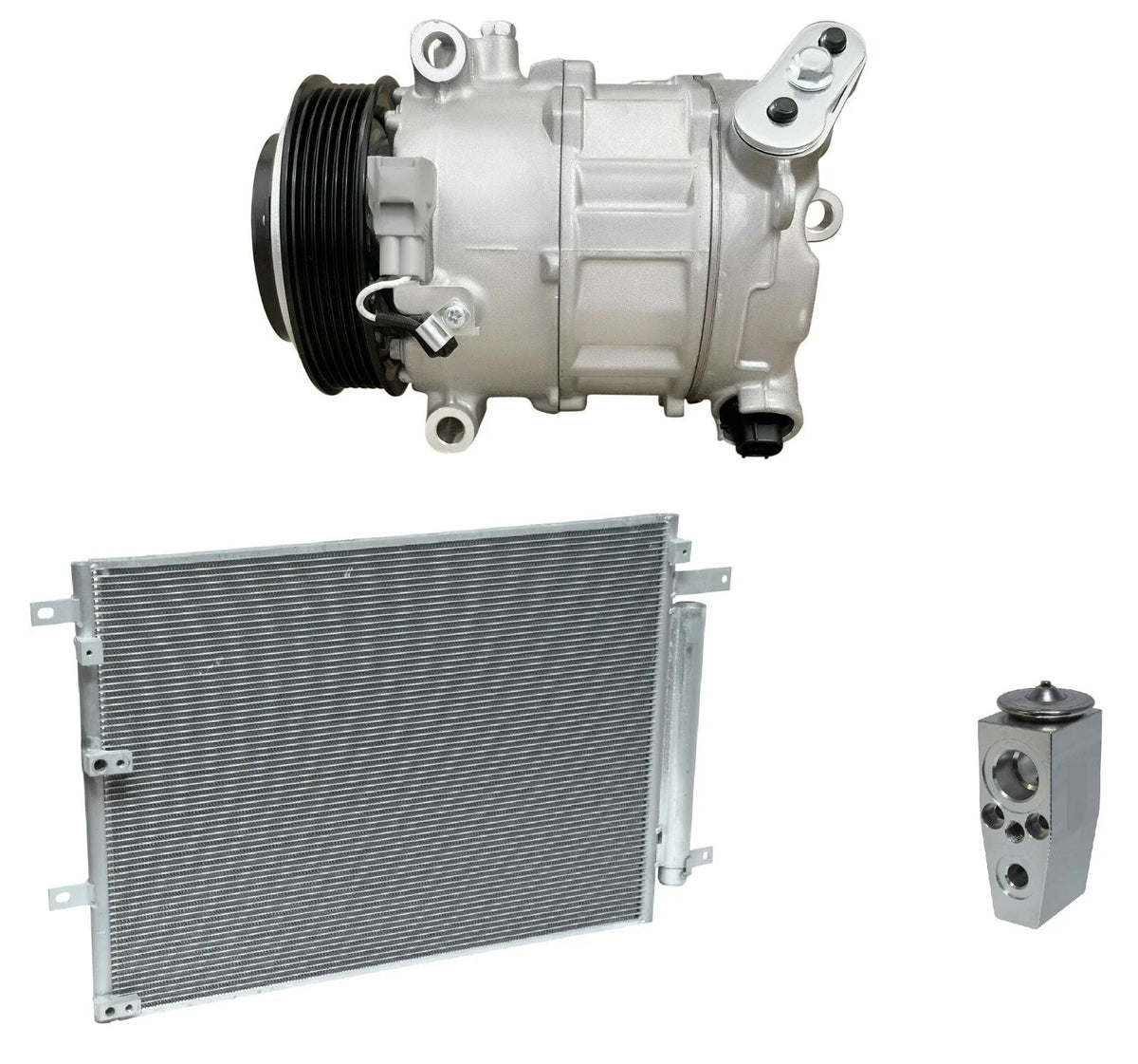 AC Compressor Kit With Condenser for Jeep Cherokee 2.4L (2014–2015)