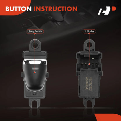 Rear Window Switch for Nissan Murano (2015-2022)