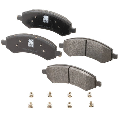 Front Brake Pad Set for Ram 1500 (2011–2018), Dakota (2004–2010), Raider