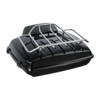 Chrome Rack Trunk Backrest for Harley Touring 2014-2026