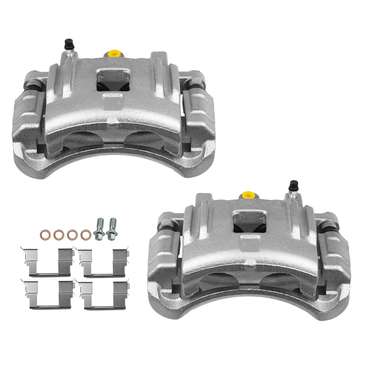 Front Brake Calipers (2X) for GMC Canyon, Chevrolet Colorado 2004-2006